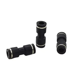 PUC 4mm Plastic Pneumatic Accessories Straight Through Push in air Hose Fitting