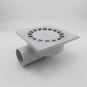 PVC 75Mm Wall Drainage Large Traffic ABS Drainer Bathroom Shower Floor Waste Drain Big Flow Rate Side Drains