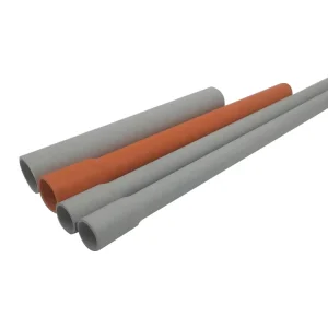 PVC Air Conditioner Condensate Pipe White with 15*4M and 20*4M and PVC Threaded Pipe Grey and Orange Color