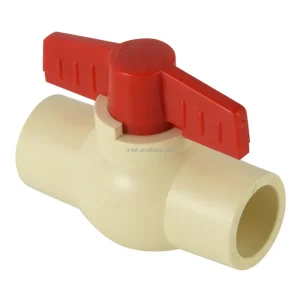 PVC Ball Valve CPVC Pipe Fittings Plastic Plumbing Fittings Valves Cold Hot Water Supply 1/2 Inch to 2 Inch Safety Valve