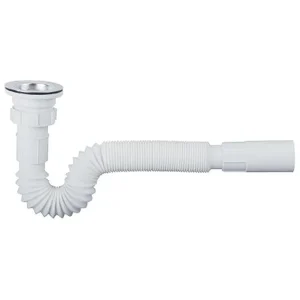 PVC Bathroom Accessories Durable Flexible Waste Drain Pipe Waste Pipe Sink Drain Hose