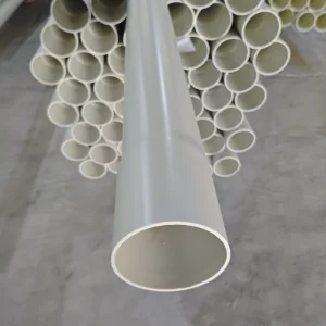 PVC Buried Type High Pressure Durable Electrical Conduit Anti Corrosion Pipes 1 2inch 3 4 Inch 1inch Industrial Use