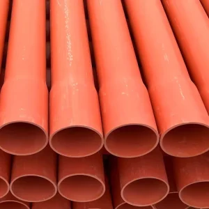 PVC-C Power Conduit Pipe Light and Durable as Material for High Pressure Electrical Insulation