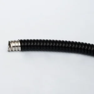 PVC Coated Flexible Metal Conduit PE Material 10mm 59mm Pipe 1/2″ 2″ Thread for Outdoor Waterproofing Purposes