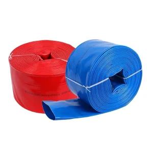 PVC Coated Water Delivery Pipe Reinforced Two-Layers Sunny Hose with Coupling Connector for Farming Landscaping