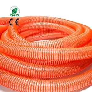 PVC Corrugated Drain Hose 1 to 10 Inch Elastic Pvc Pipe for Well Pump Drainage Landscape Watering Lightweight Portable