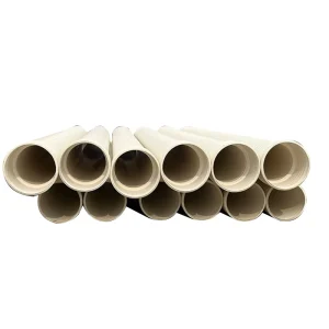 PVC Corrugated Pipe Flexible Conduit Electrical Wiring Drainage Industrial Garden Agriculture Protective Tube