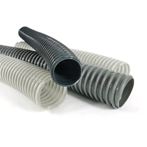 PVC Corrugated Pipe Plastic Reinforced Pressure Resistant Wear Resistant Hose Drainage Ventilation Material Conveying