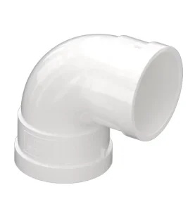 PVC Drainage Elbow 90 Degree Bend Sewer Household Plastic Pipe Fittings Sizes 50 75 90 110 125 160