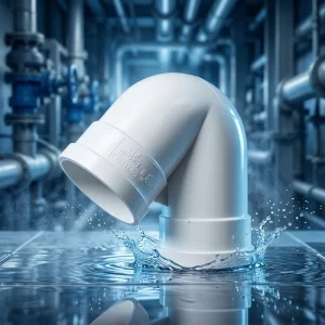 PVC Drainage Pipe 135 Degree Trap ISO High Pressure High Flow Rate Hygienic Durable Environmentally Friendly 6mm