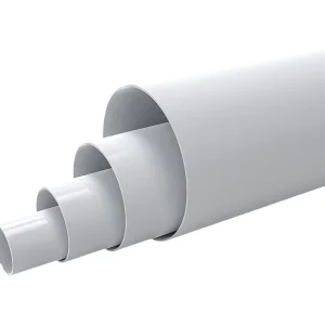 PVC Drainage Pipe 50mm 75mm 160mm UPVC Pipe for Sewer System Waste Water Drainage Plumbing Applications