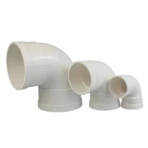 PVC Drainage Pipe Fitting 90 Degree Elbow 50mm for Sewer System Plumbing and Building Construction Project