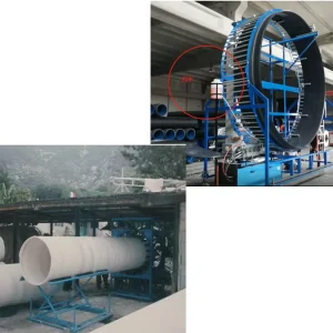 PVC Drainage Pipe Making Machine PVC Sewer Pipe Making Machine PVC Stormwater Pipe Making Machine PVC Spiral Pipe Machine