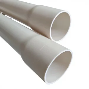 PVC Drainage Pipe for Roof Gutter Downpipes and Stormwater Management Systems Customizable Cut Lengths and Easy Installation