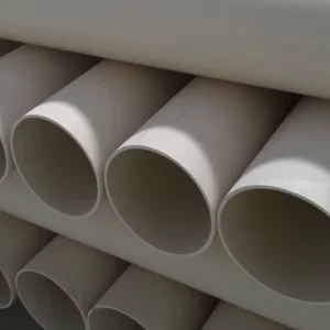 PVC Drainage Sewage Pipe Anti-Aging Rigid Tube Customizable Size for Farm Irrigation & Community Renovation