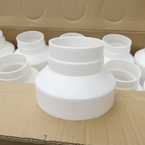 PVC Duct Pipe Reducer Connector 100 110 150 mm Reducing Joint