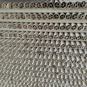 PVC Electrical Conduit DN25 DN32 1.6mm Wall Thickness Durable Anti Corrosion Eco Friendly for New Building Construction