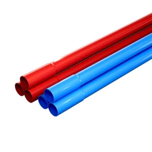 PVC Electrical Conduit with Direct Flared Socket Flame Retardant Heat Resistant Ideal for Home Renovation 20-40mm