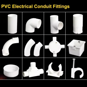 PVC Electrical Pipe Conduit Fitting Coupling Tee Junction Box 25 Mm Pvc Conduit Pipe Accessories