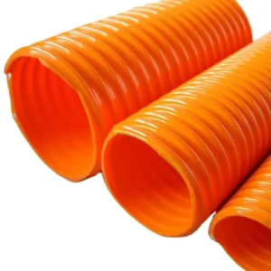 PVC Flat Corrugated Drainage Pipe