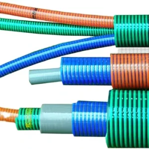 PVC Flexible Corrugated Hose Pipe Durable Spiral 2/3/4/6/8 Inch Water Pump Suction Hose