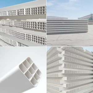 PVC Flexible High Pressure Grid Pipe for Fiber Optic Cable Protection Multi Hole Duct for Underground Telecommunication Cable