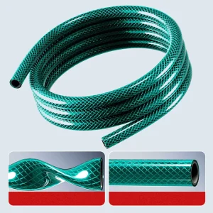 PVC Garden Hose 3750D Water Hose Pipe Flexible Garden Hose 100 Ft PVC Garden Flexible High Pressure Water Hose