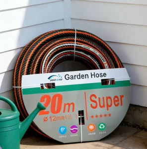 PVC Garden Hose 50/100/200Ft Lightweight Flexible Durable 1/2” Diameter Anti-UV Anti-Abrasion For Outdoor Watering