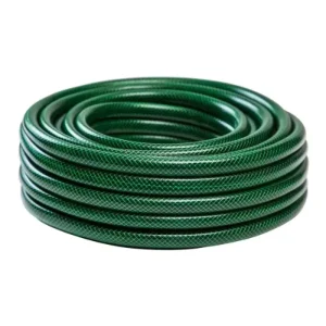 PVC Garden Hose Fiber Reinforced Anti Abrasion Anti UV Adjustable Flexible Watering Pipe Custom Color Cutting for Farm Yard