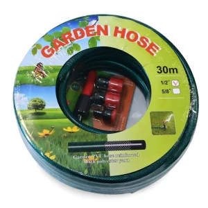 PVC Garden Water Hose 1/2” 5/8” 3/4” 1 Inch Plastic Tubes PVC Garden Hose Set