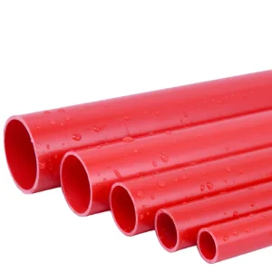 PVC Irrigation Pipe ASTM DIN Standard Custom Cut 1 Inch Diameter 75mm UPVC Water Supply Plastic Pipe