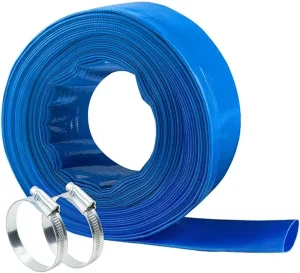 PVC Lay Flat Discharge Water Hose Pipe 1 2 3 4 5 6 8 10 12 14 16 Inch for Construction Pool Pump Farm Agriculture Irrigation