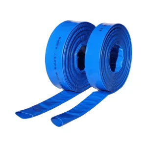PVC Lay Flat Hoses Irrigation System Made China Various Sizes (1/8″) Customizable for Fire Fighting Agricultural
