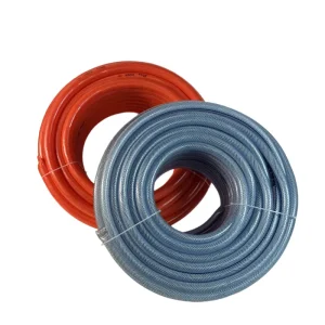 PVC Non-Toxic Transparent Anti-UV High Pressure Durable Flexible Fiber Reinforced 100m Garden Irrigation Hose