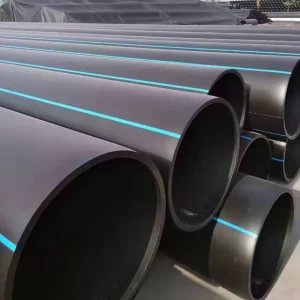 PVC PE Plastic Pipes DN50 DN75 DN110 for Construction Drainage Systems Fish Farm Applications