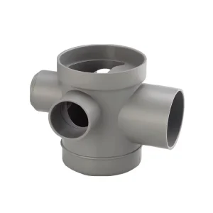 PVC Pipe And Fittings UPVC DWV Fitting PVC Drainage Fitting DIN 110*75*50 PVC Floor Trap