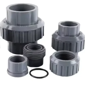 PVC Pipe Fittings High Pressure Green Plastic Water Supply Fittings Smooth Surface Quality Plumbing Accessories