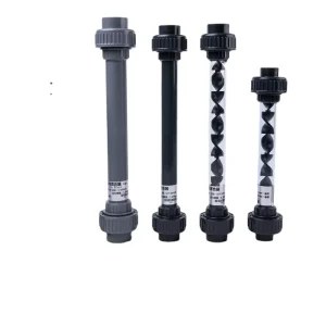 PVC Pipe Fittings and Valves Check Water Supply Pipeline PVC Static Mixer