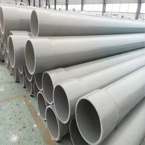 PVC Pipe Tubo Durable ISO Compliant PVC Rigid Glue Socket Pressure Water Supply Drainage Irrigation Plastic Tubes