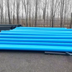 PVC Pipes 120 200mm UPVC Borehole Well Casing 4 6 8 10 20 Inch SDR11 Blue PVC Slotted Water Drainage Irrigation Plastic Pipe