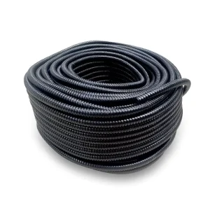 PVC Plastic Coated Metal Hose Flexible Conduit for Wire Protection 40 140 4mm 150mm Pipe Size China Origin