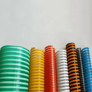 PVC Plastic Corrugated Hose Water Hose Size Spring Pipe Hose PVC Suction Hose Corrugated Hose