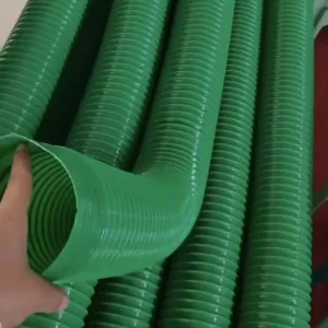 PVC Plastic Corrugated Suction Hose with Rigid PVC Spiral PVC Ducting
