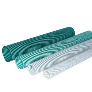 PVC Plastic Ribbed Spiral Reinforced Heat Resistant Pipe Sewage Suction Drainage Conveying Negative Pressure Beef Tendon Cutting