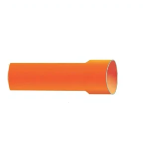 PVC Rigid Straight Water Pipe Corrosion Resistant 1/2 in Size ASTM Plastic Tubes