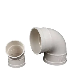 PVC Sewer Pipe Fitting Right Angle Elbow 90 Degree 50mm for Residential Building Drainage and Vent System