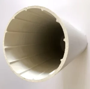 PVC Silencer Spiral Drainage Pipe Hollow Wall Double Arm Design for Soundproof Noise Reduction Home Building Use Taizhou