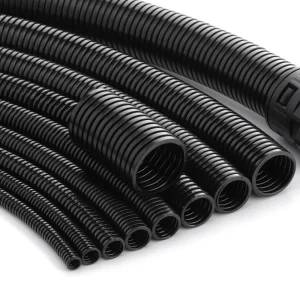 PVC Single-Layer Corrugated Pipes Plastic Hoses Wire Protection Pipes for Industrial Buildings Conduits Fittings