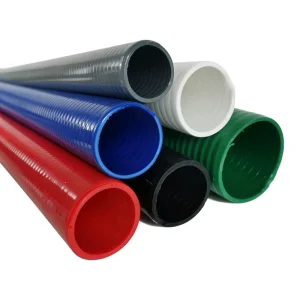 PVC Smooth Inside Outside Spiral Reinforced Hose Anti Vacuum Corrugated Pipe for Drainage Sewage 3/4″-12″