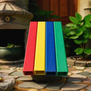 PVC Square Decorative Cover Pipe Custom Size with Cutting & Moulding Services MOQ 1000 Meters CE ISO9001 Certified High Pressure